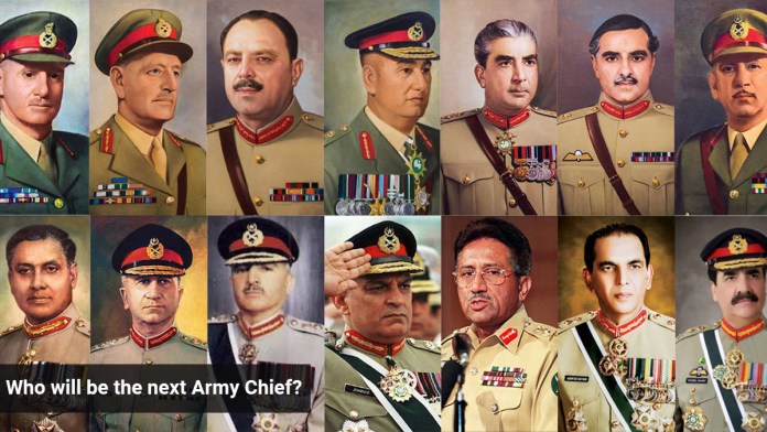 next Pakistan Army chief