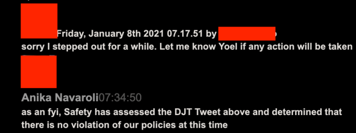 Twitter Files 5: To prove Trump got a raw deal, Weiss clubs Modi with a bunch of despots [internal image 8]