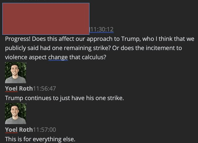 Twitter Files 4: How Dorsey's executives prepared justification for banning Donald Trump [interior image 9]